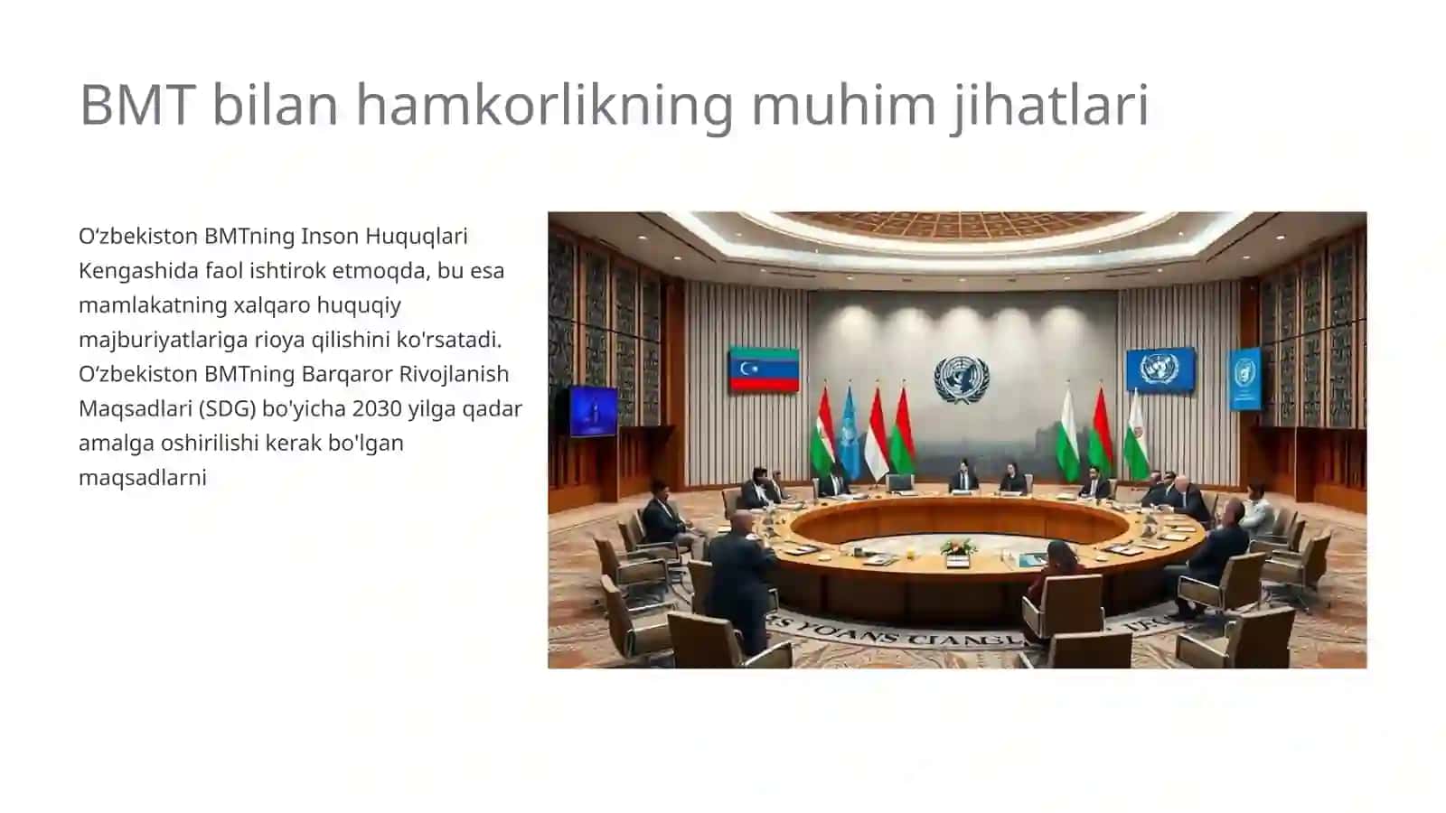 Oʻzbekistonning halqaro tashkilotlar bilan hamkorligi 4