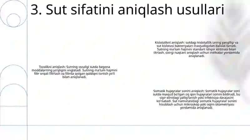 Xom ashyo sifatini baholash 4