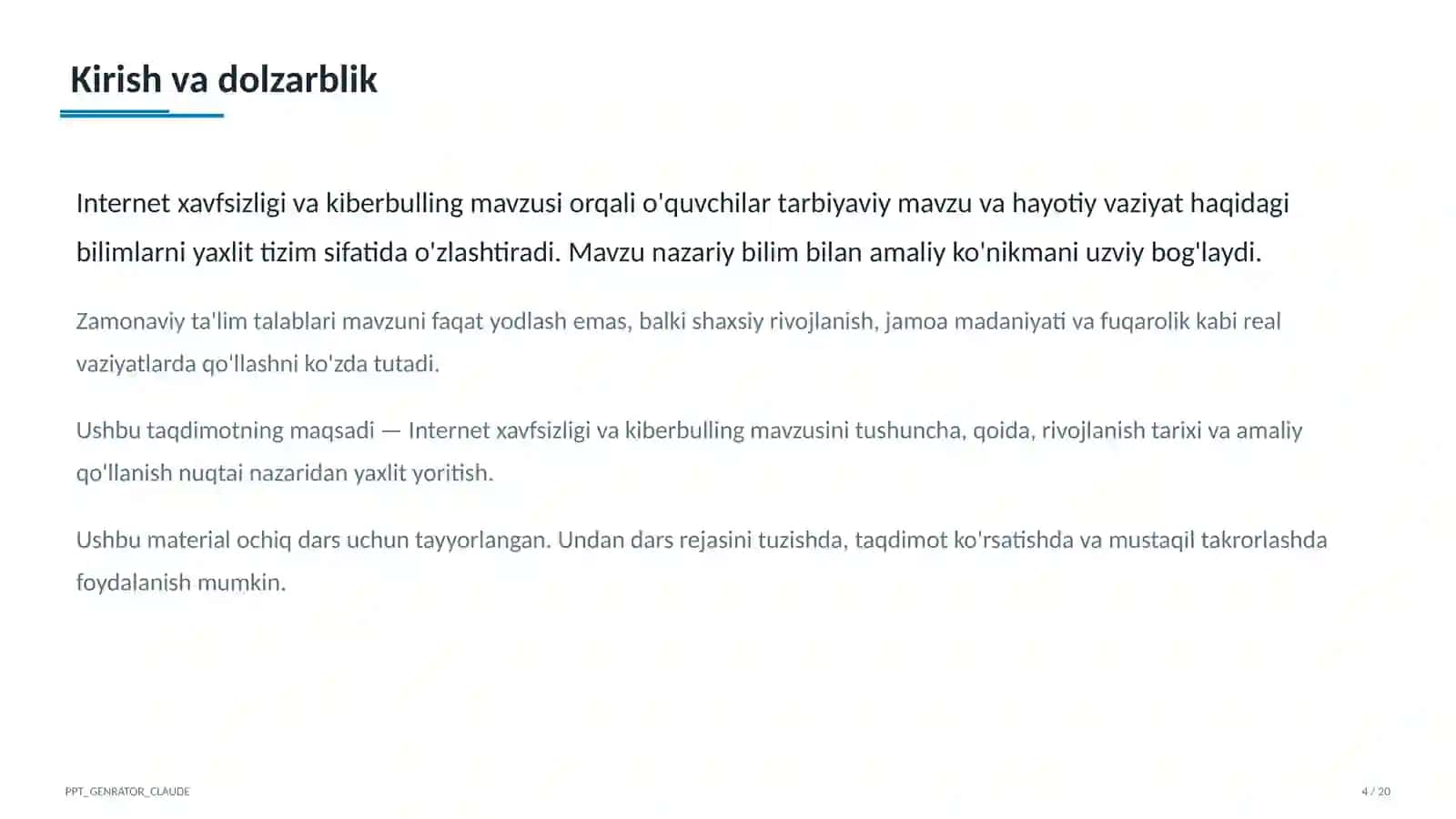 Internet xavfsizligi va kiberbulling 4
