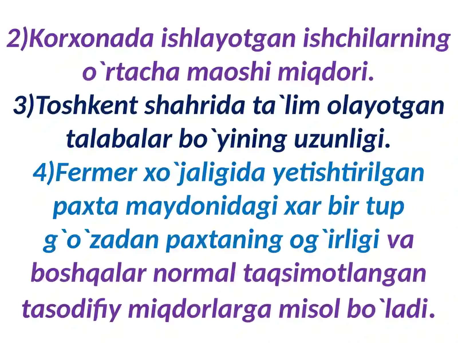 11-AmaliymashgulotMavzu. Normaltaqsimotvauningtadbiqlari 4
