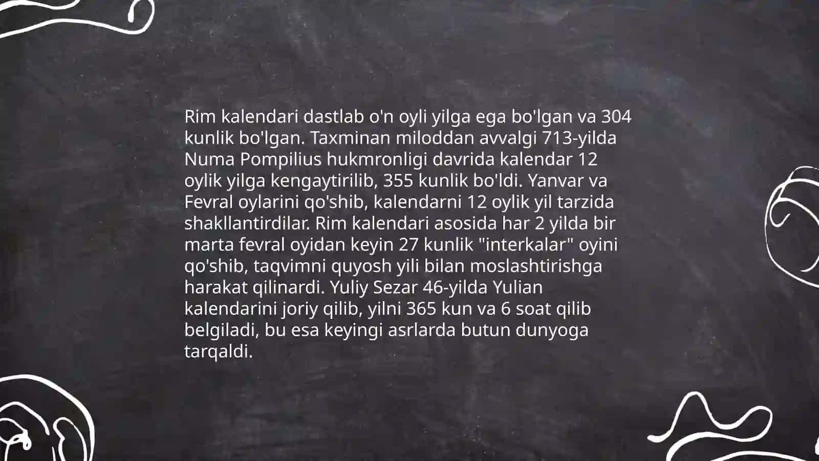 Rim sonlari.rim kalendari 4