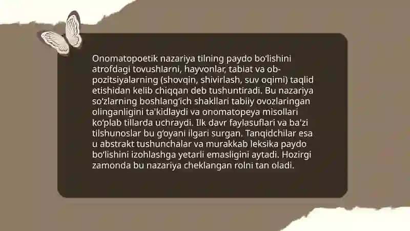 Tilning paydo boʻlishi haqida qarashlar 4