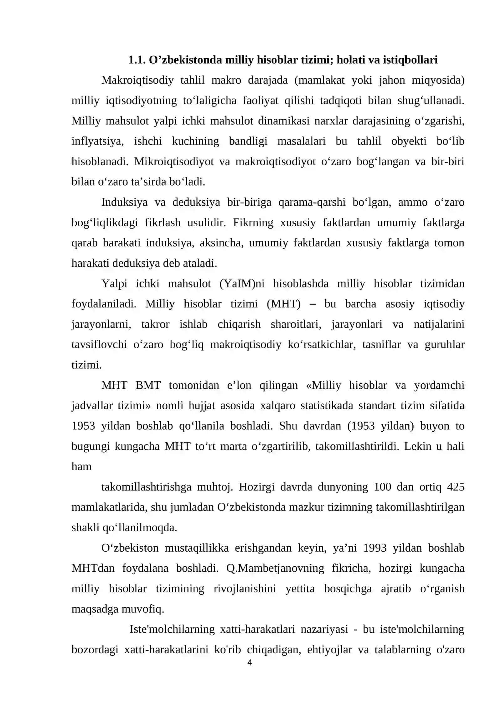 Mavzu: O'zbekiston tashqi savdo munosabatlari geografiyasining sifat jihatidan o'zgarib borishi 4