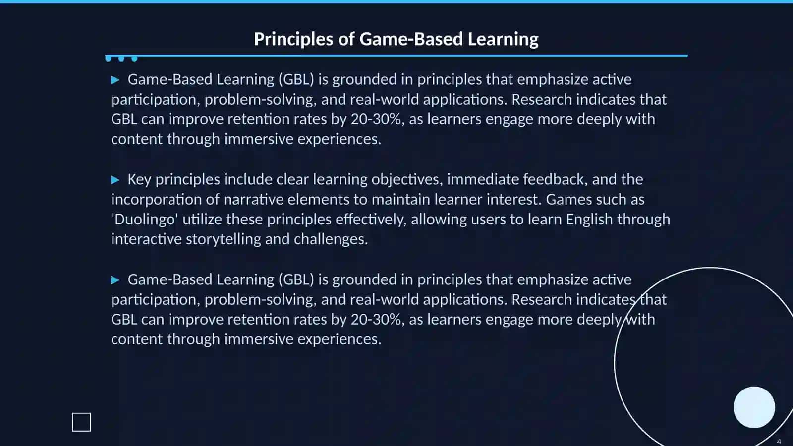 Gamification and Game-Based learning in English language education 4