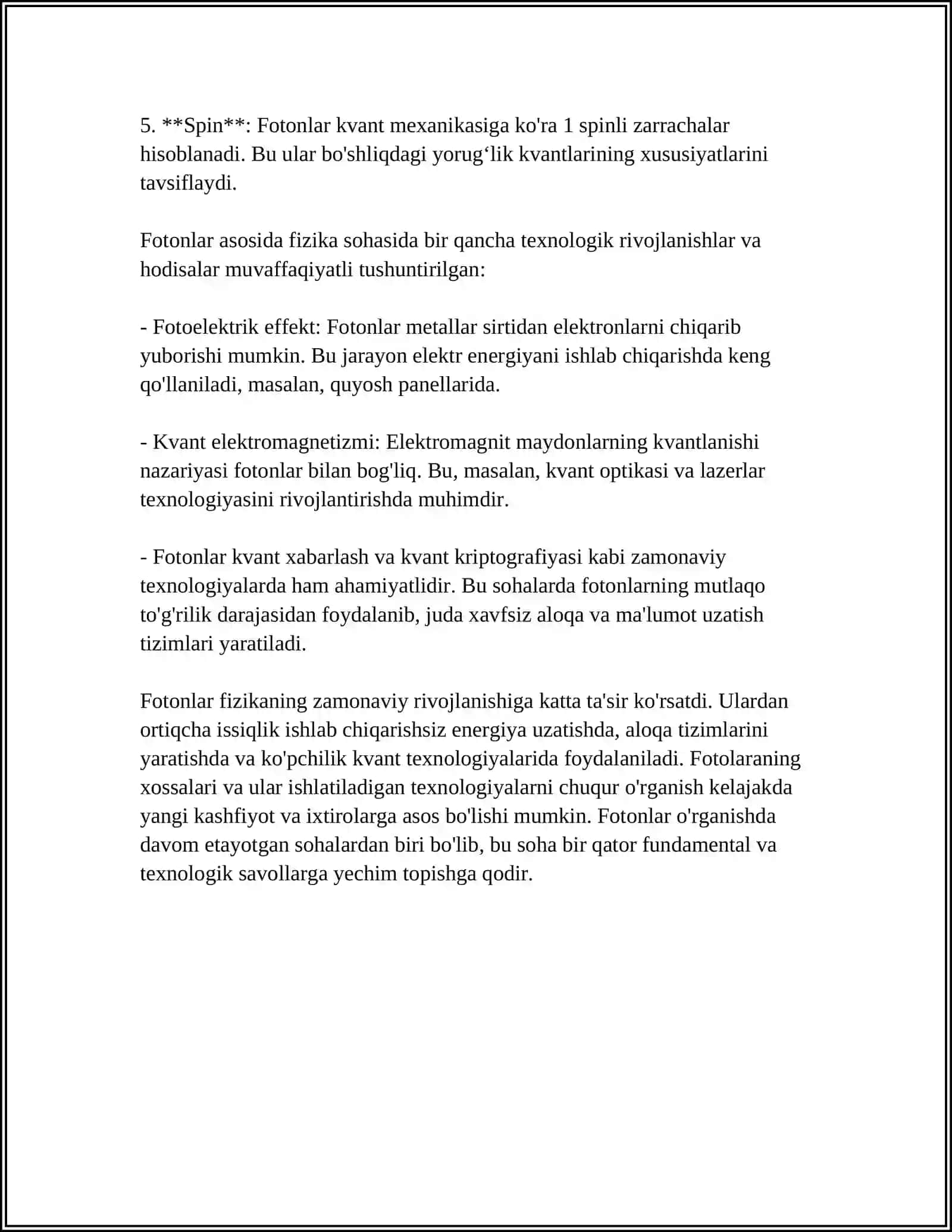 FOTONLARNING QUTUBLANISHI VA INTERFERENSIYASI 4