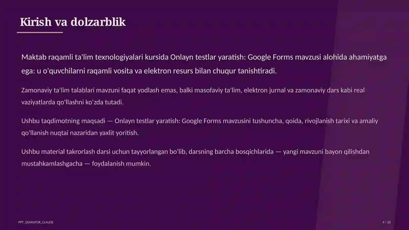 Google Forms 4
