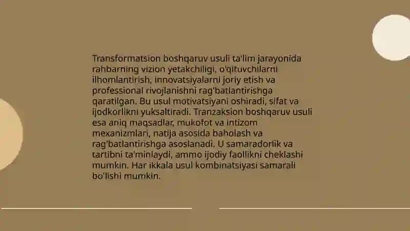 talim jarayonida boshqaruv usullar 4