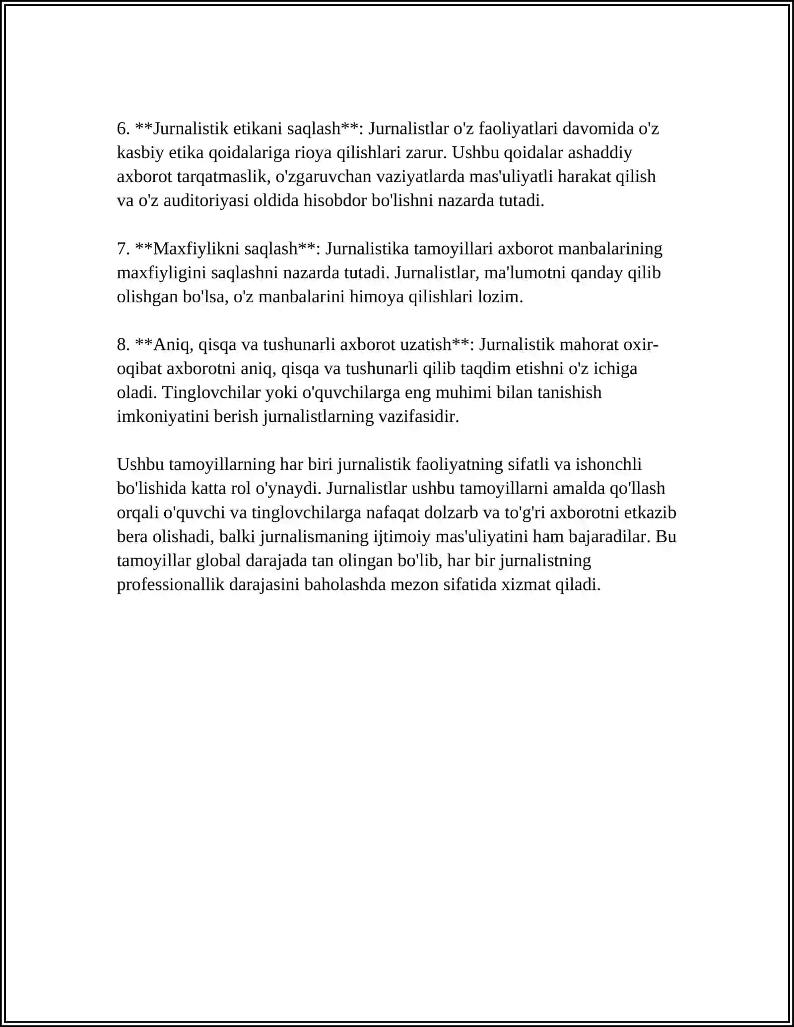 JURNALISTIKANING TAMOYILLARI VA FUNKSIYALARI 4