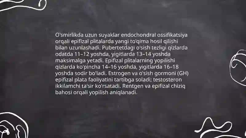 Yoshning anatomik va fizioligik tuzilishi 4