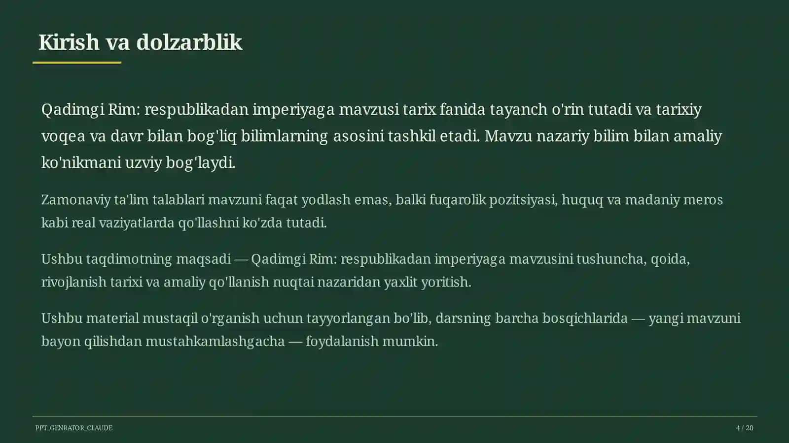 Qadimgi Rim: respublikadan imperiyaga (6-sinf) 4