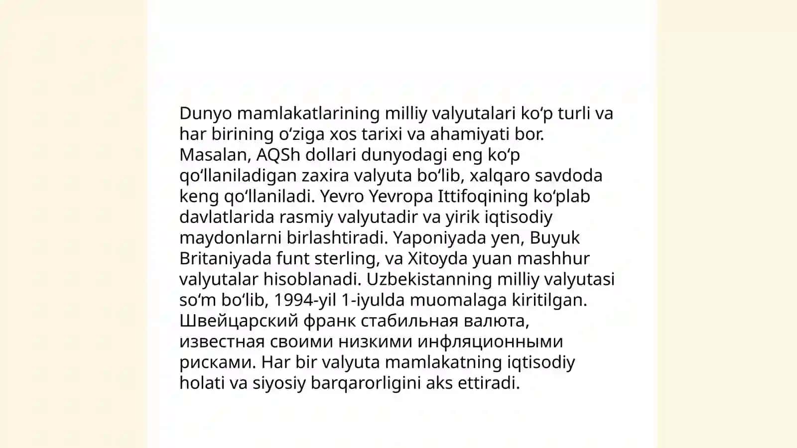 Pulning tarixi 4