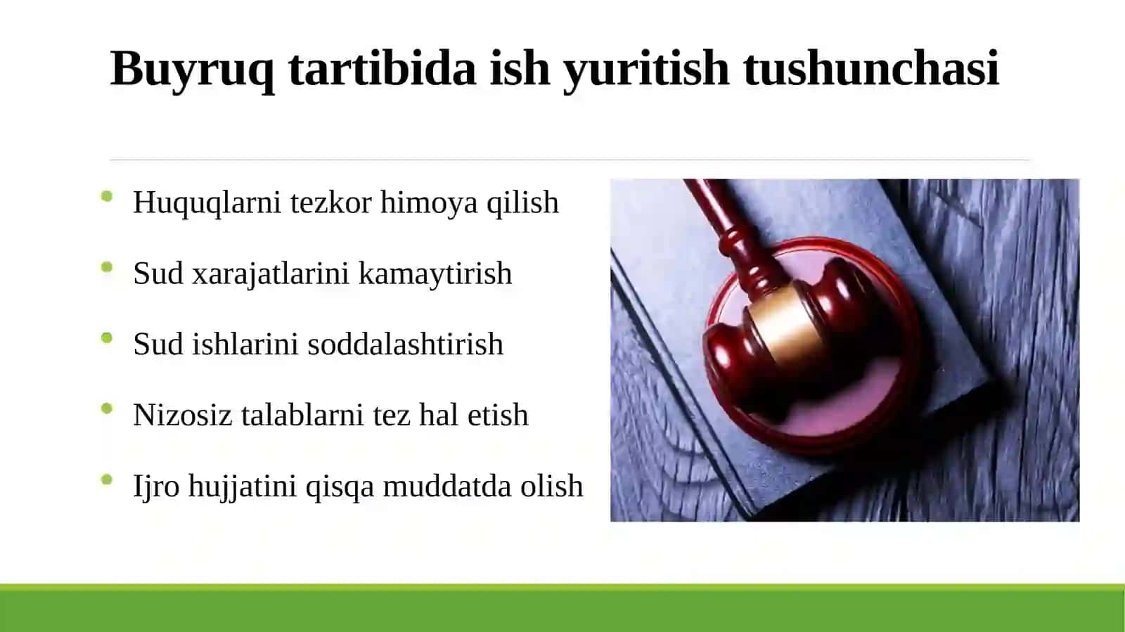 Buyruq tartibida ish yuritish tushunchasi va tartibi. 4