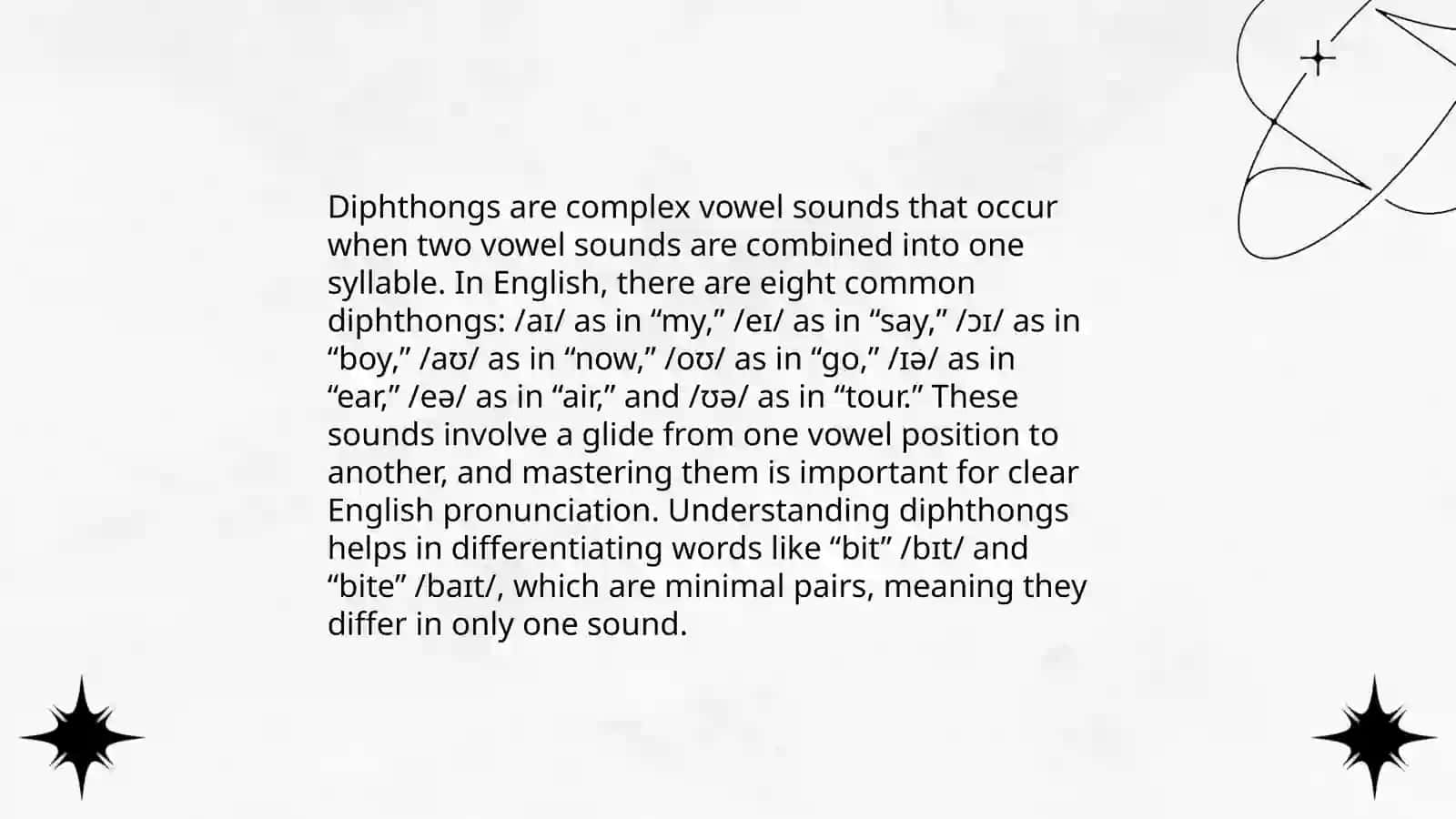 Definition and Examples of Diphthongs 4