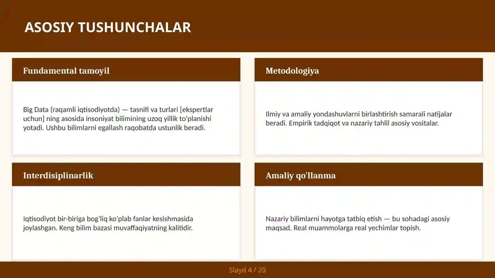Big Data (raqamli iqtisodiyotda) — tasnifi va turlari [ekspertlar uchun] 4