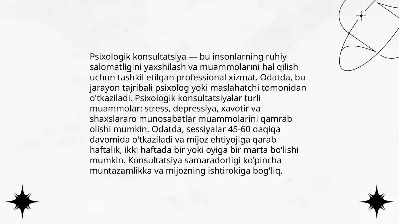 Konsultatsiya amaliyotidagi ayrim yònalishlar 4