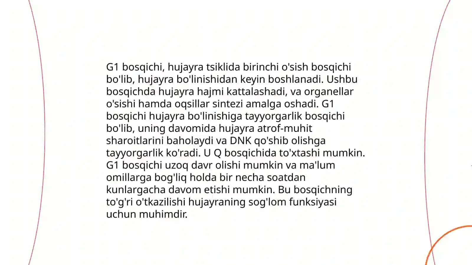 Hujayralarning mitotik va hayotiy sikli 4