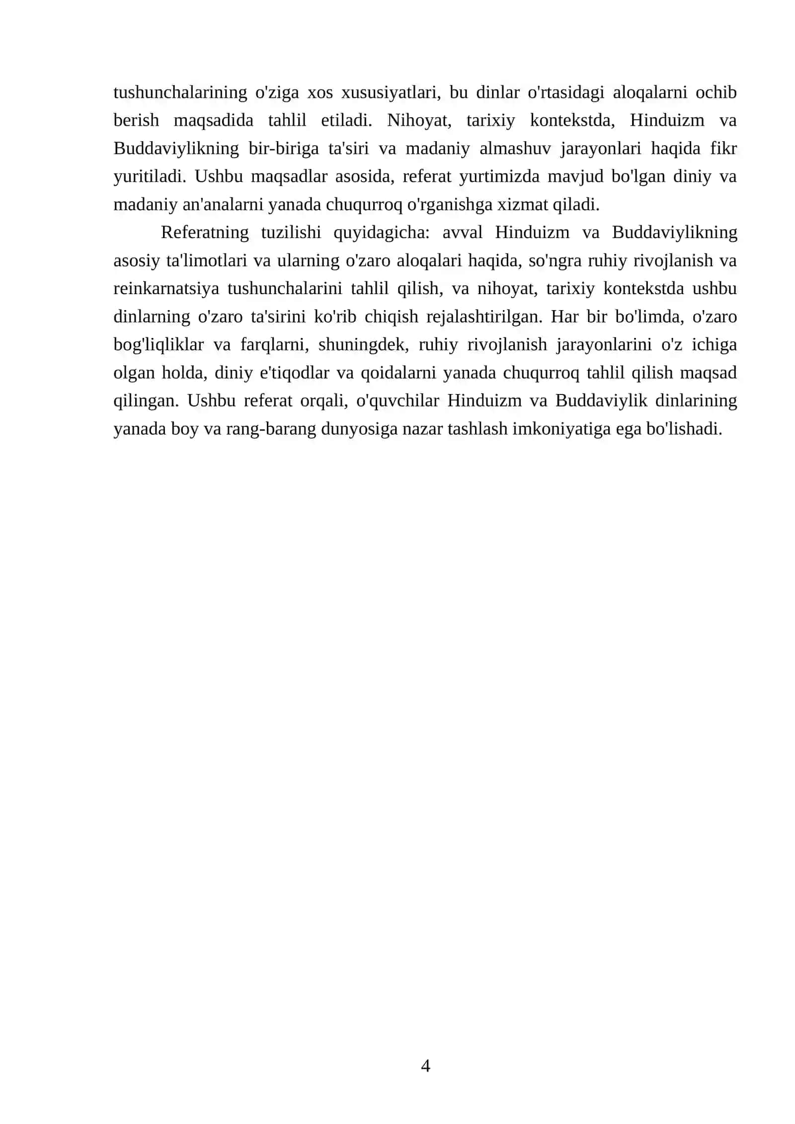 Hinduizm va Buddaviylik dinlarining o'zaro bog'liqligi 4