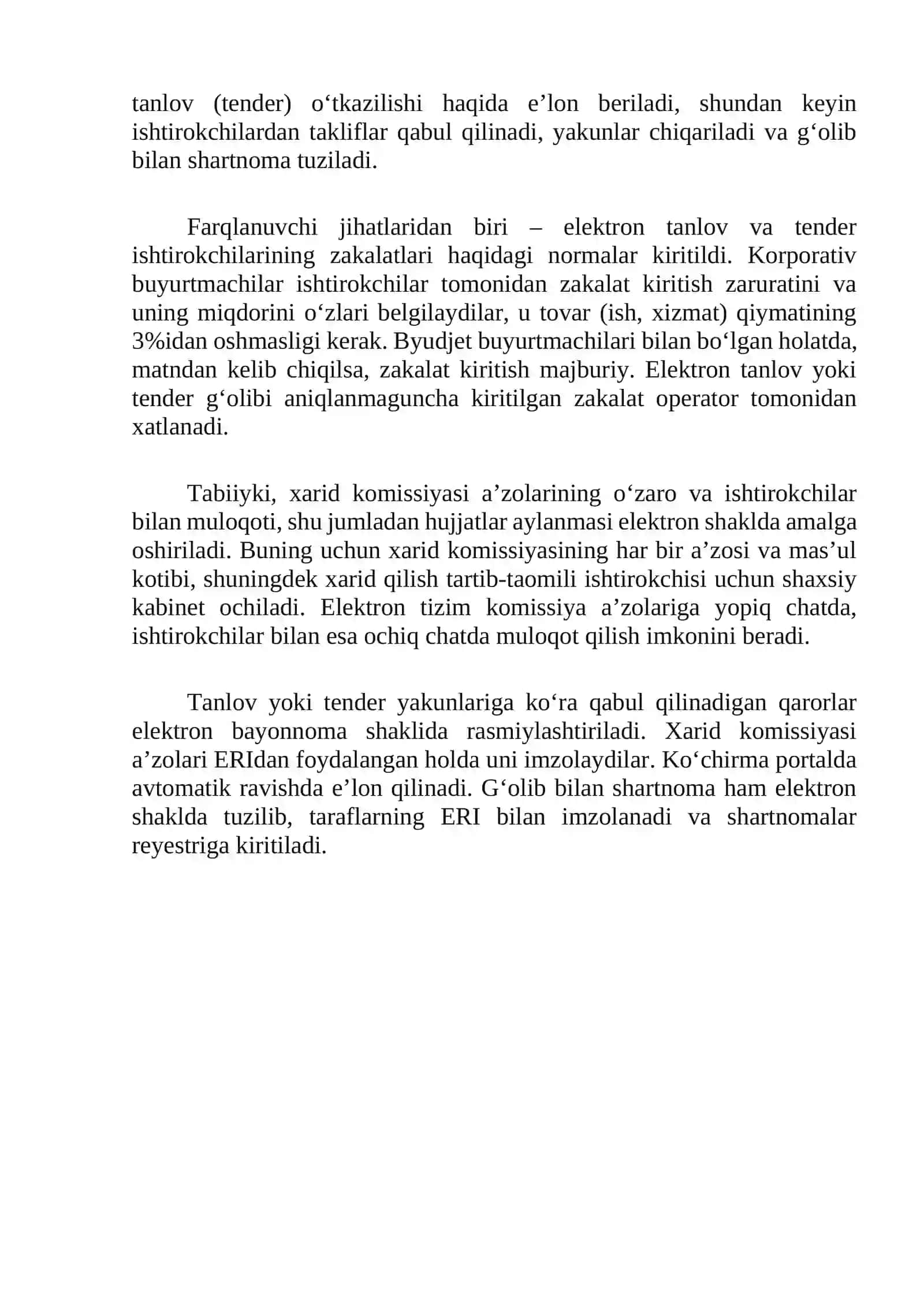Kompyuter yig‘ish xizmatlari uchun tender axborot tizimini ishlab chiqish 4