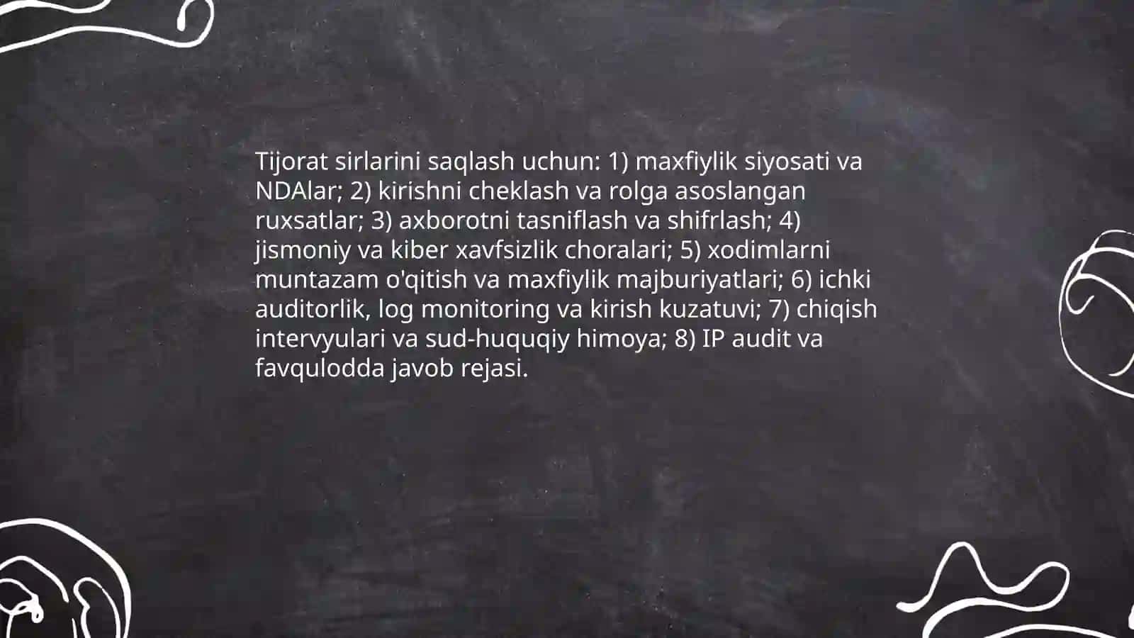 Raqobat ustunligini saqlash uchun himoya strategiyalari 4