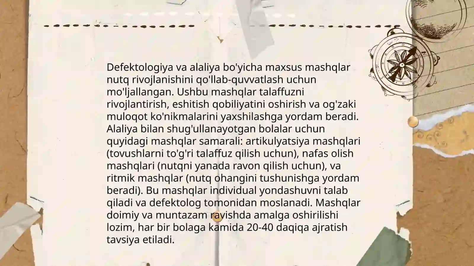 Alaliyada taʼlim ehtiyojlari boʻlgan bolalar taʼlim jarayonida 4