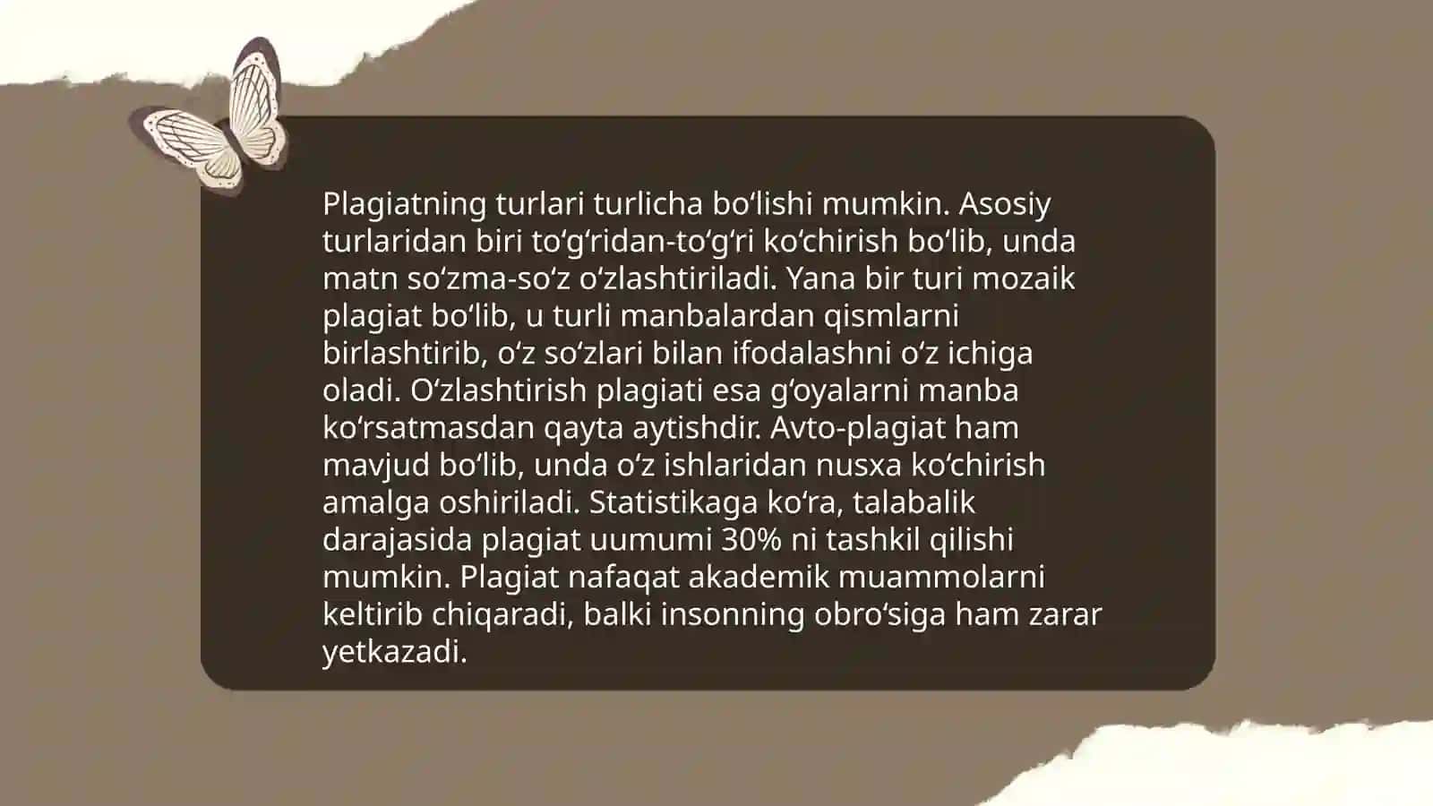 Plagiat va uning salbiy oqibatlari 4