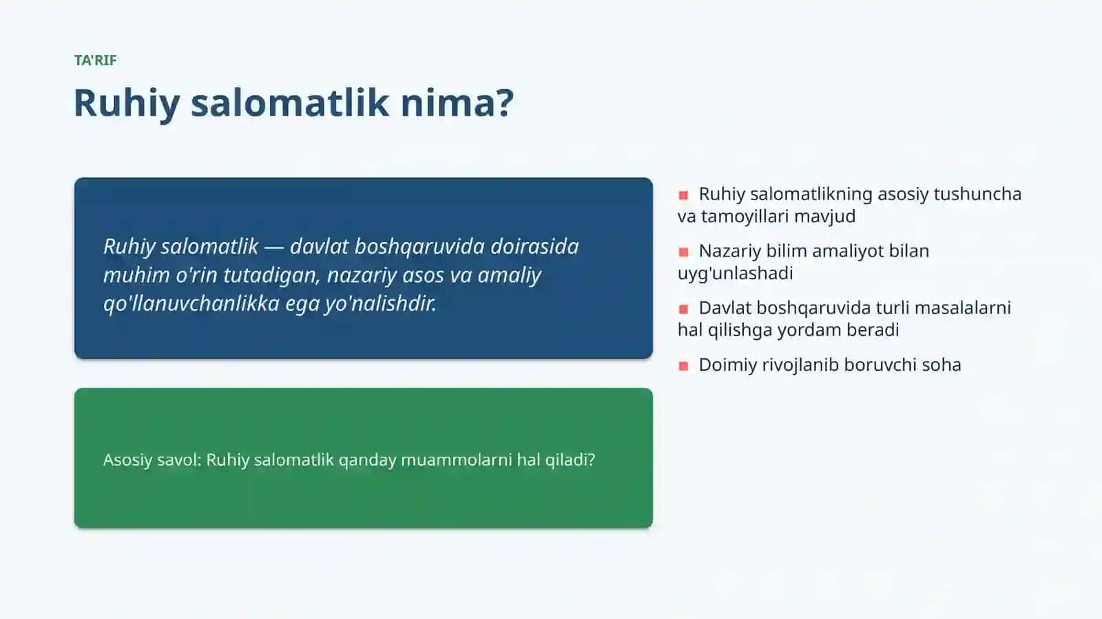 Ruhiy salomatlik 4