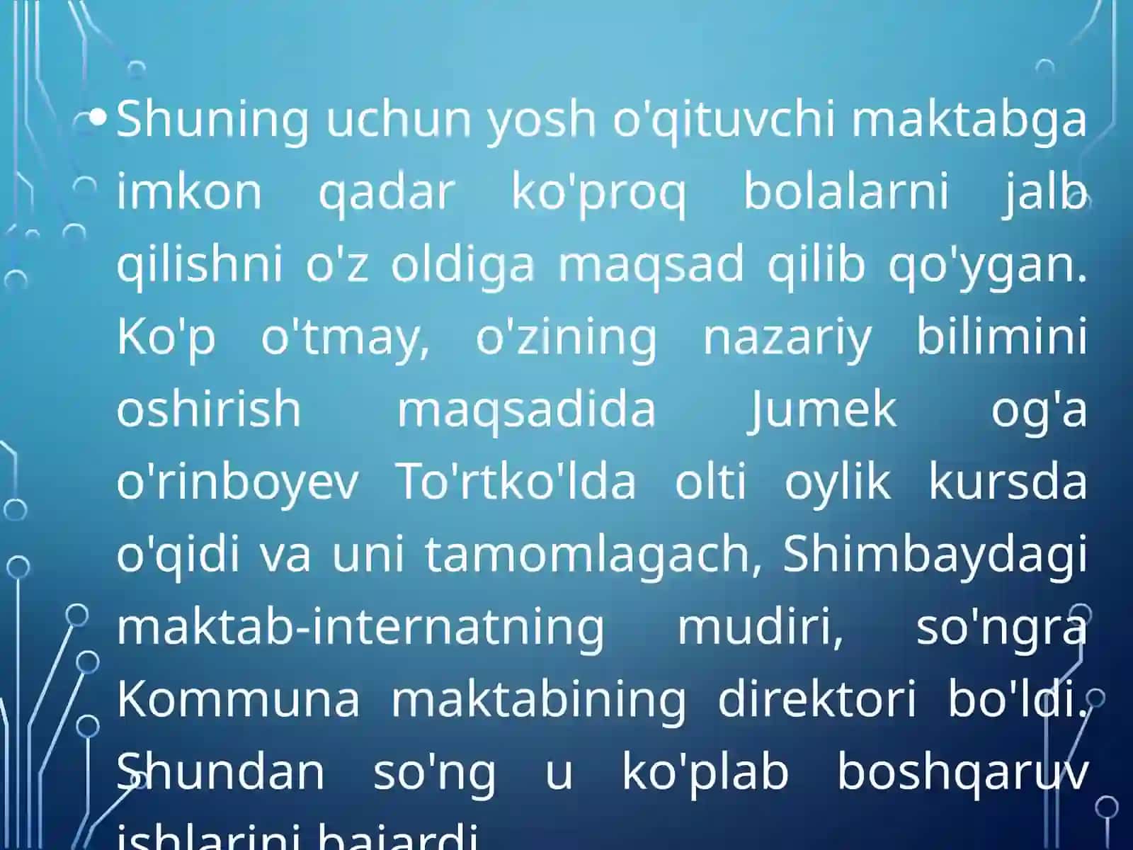 Jumek o'rinbayev 4