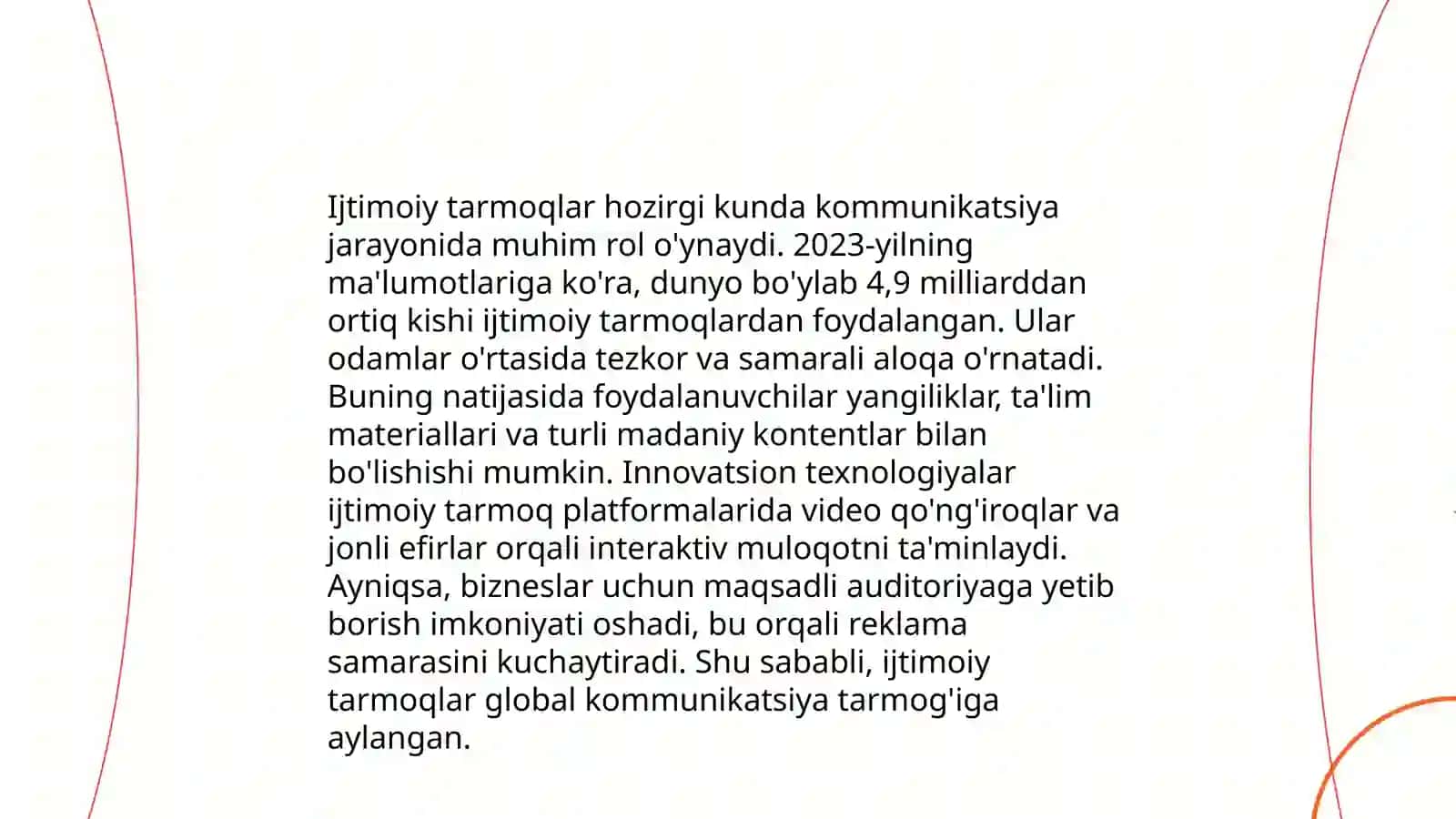 Internet yangi komunikatsiya maydoni sifatida 4