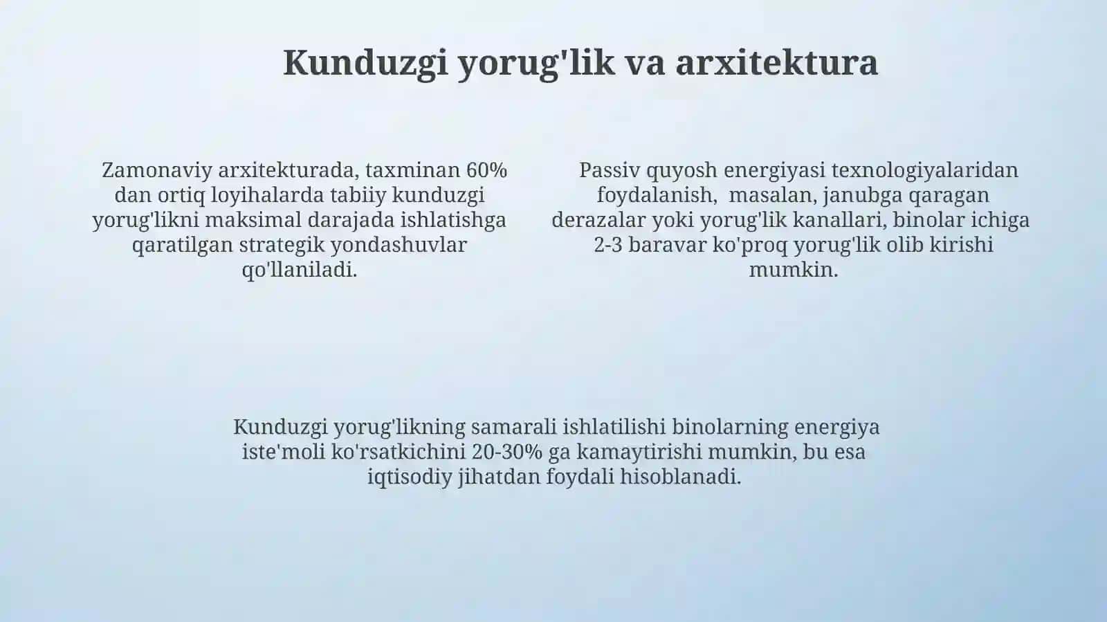 Kunduzgi Yorug'likning Ijtimoiy Ta'siri 4