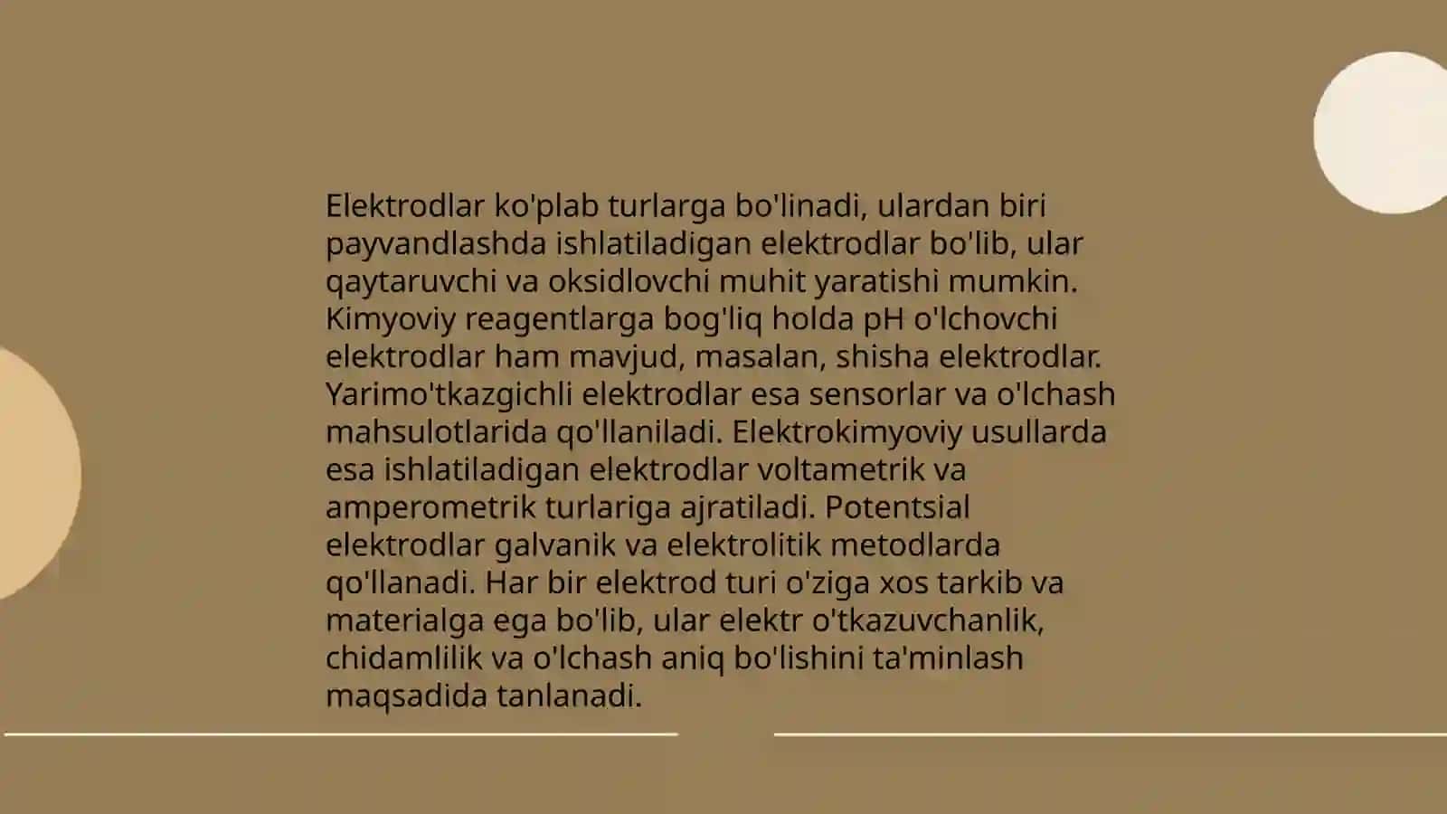 Elektrodlarni toʻgʻri ulash 4