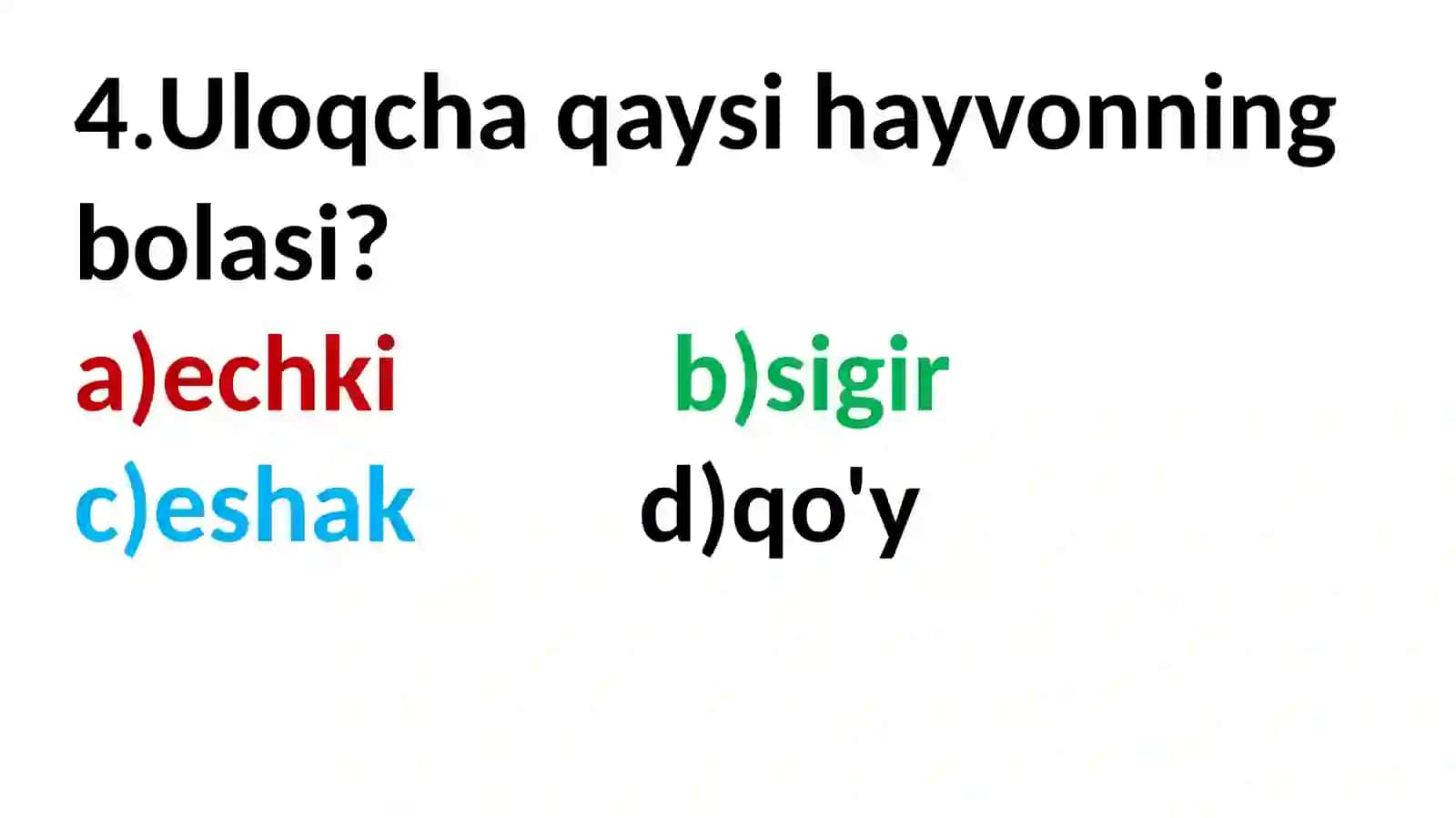 Qanday yog'in turlarini bilasiz? 4