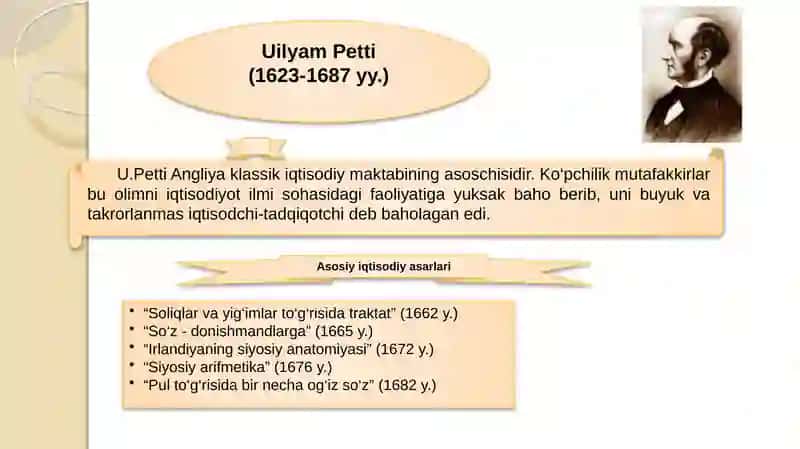KLASSIK IQTISODIY MAKTABNINGVUJUDGAKELISHI,RIVOJLANISHI VA YAKUNLANISHI 4