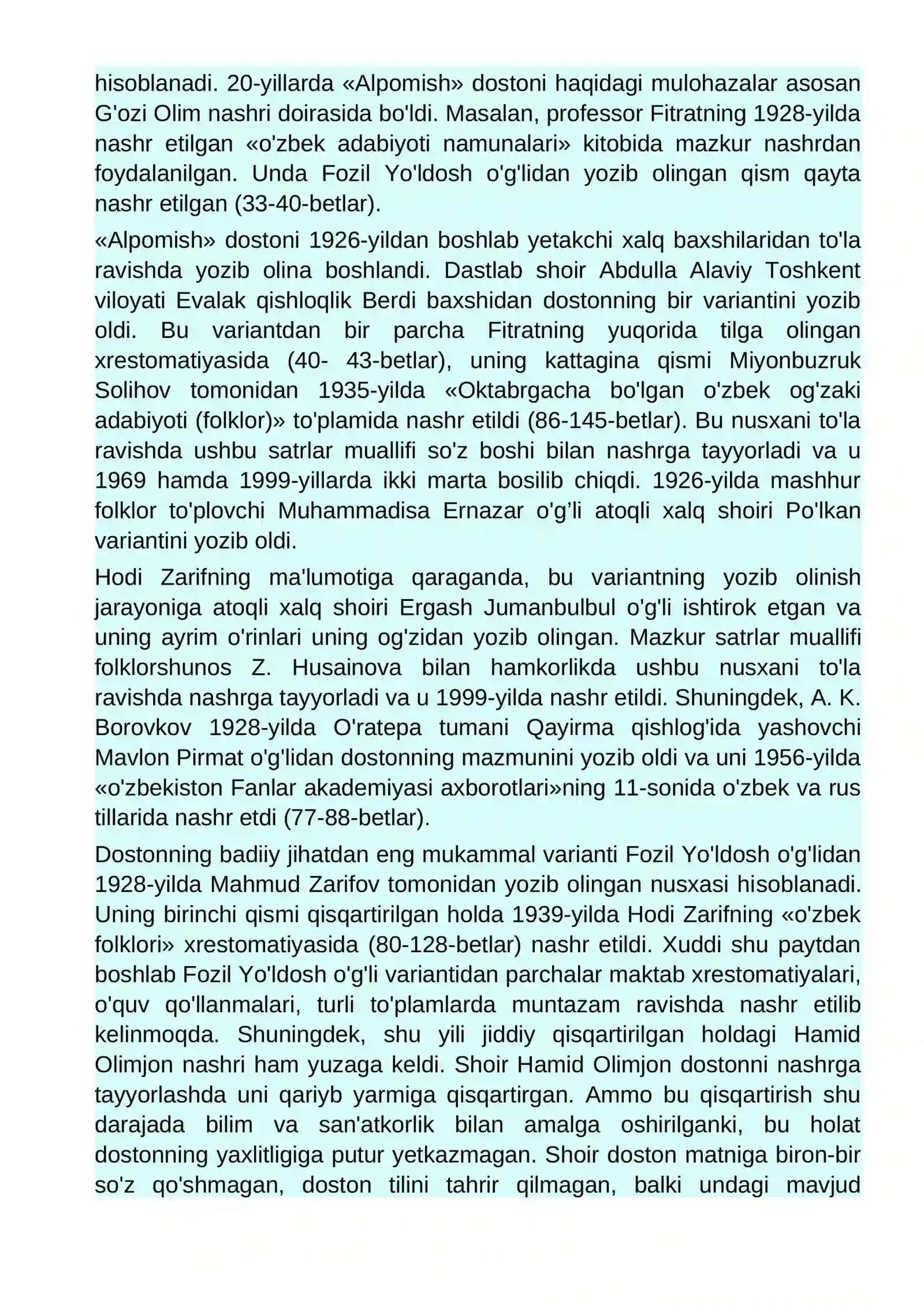 O`zbek mumtoz adabiyoti 4