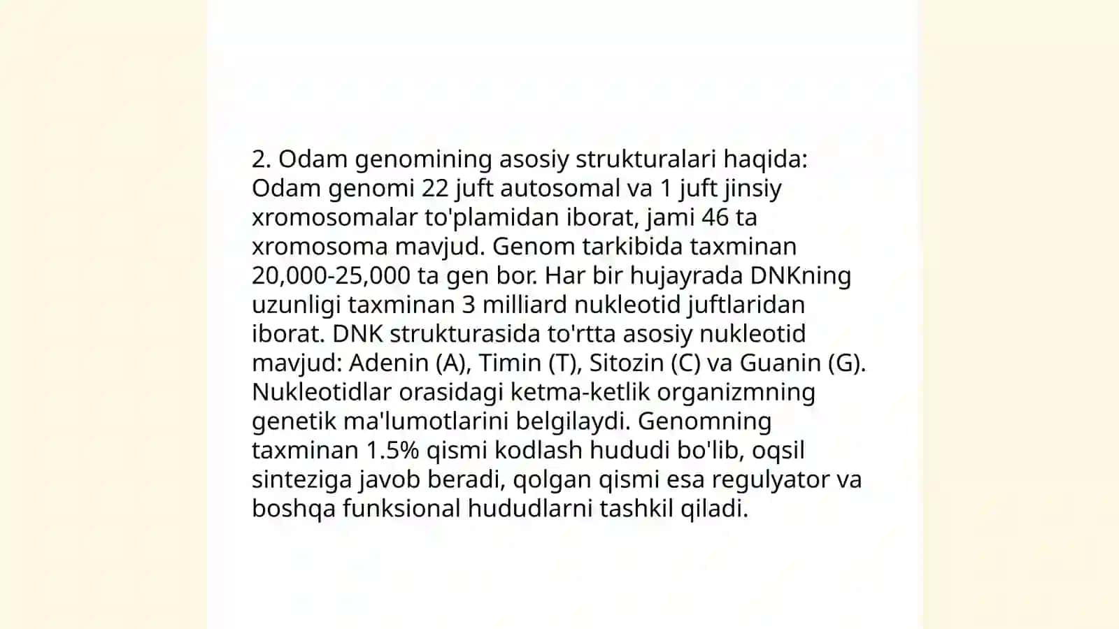 Odam genomi loihasi 4