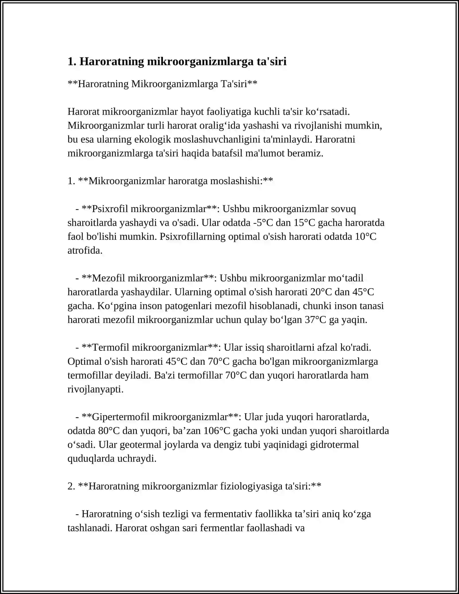 MIKROORGANIZMLARGA TASHQI MUHIT OMILLARINING TA'SIRI 4
