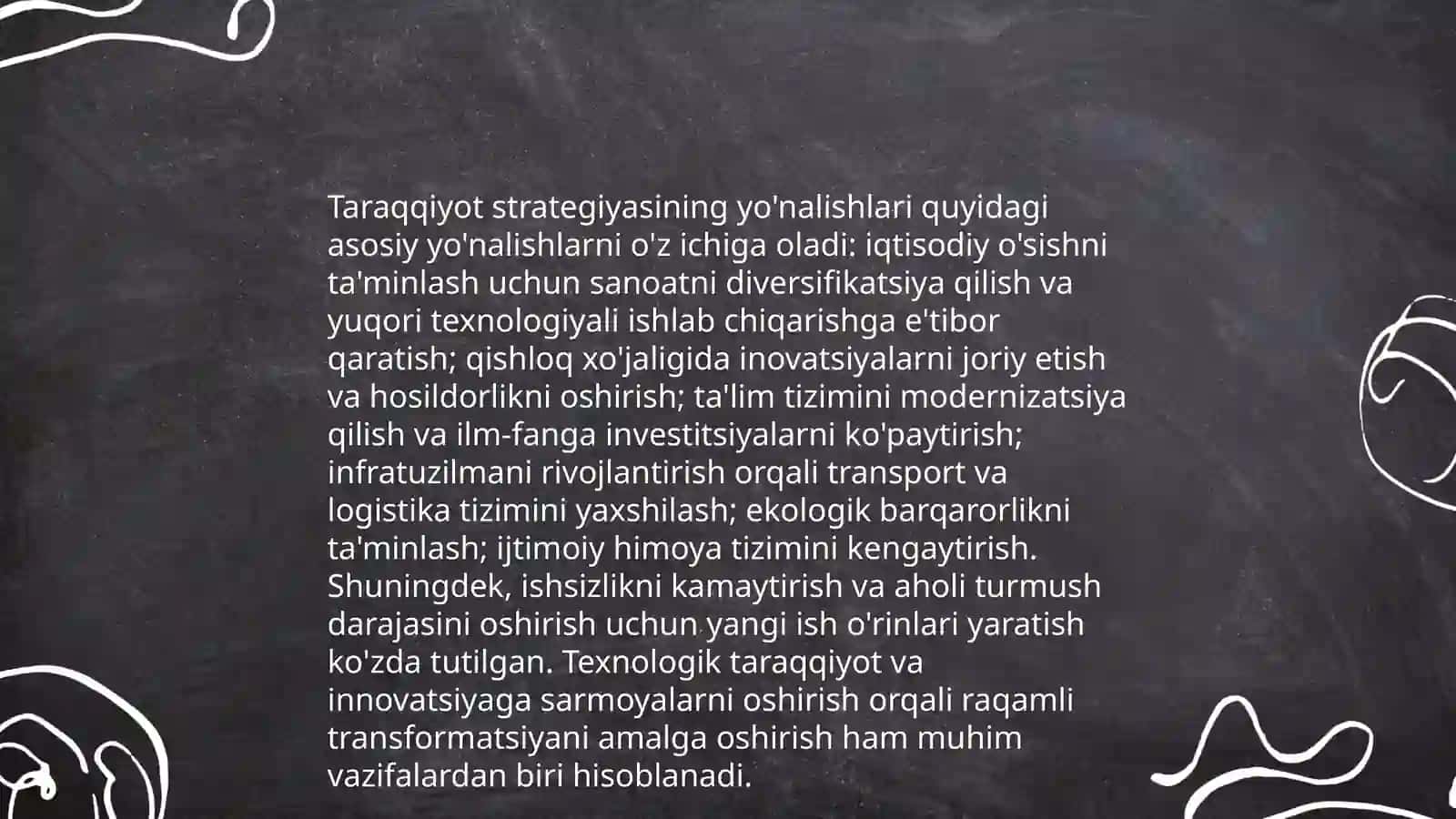 Harakatlar strategiyasidan taraqqiyot strategiyasi sari 4