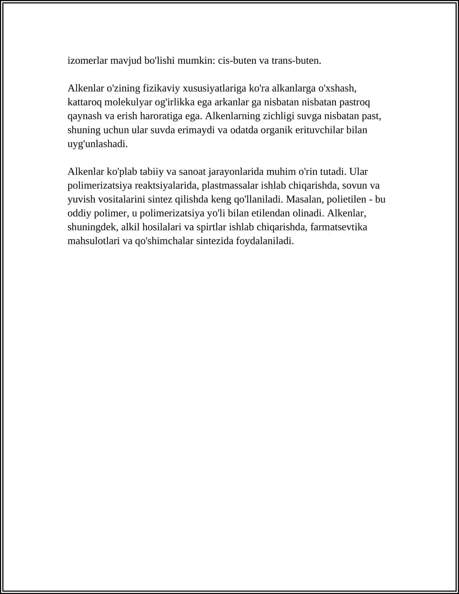 ALKENLAR 4