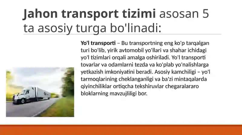Jahonxo’jaligidatransporttizimi 4