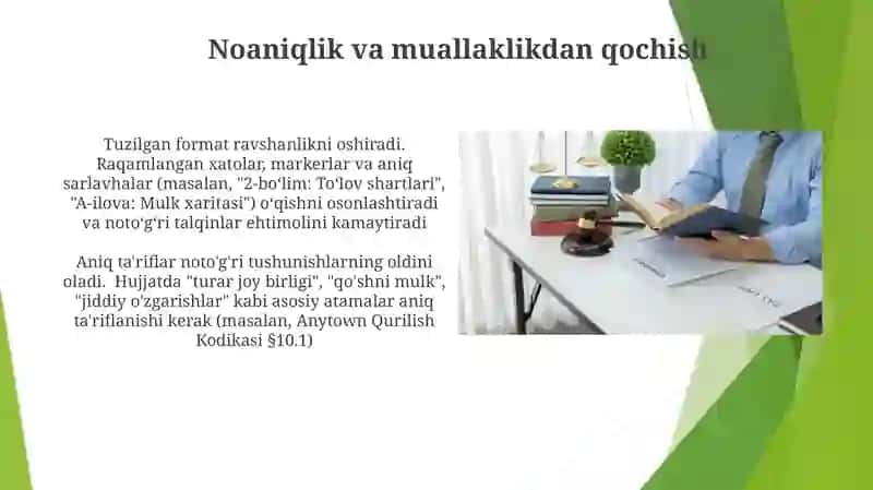 Lokal huquqiy hujjatlarning yuridik texnikasi 4