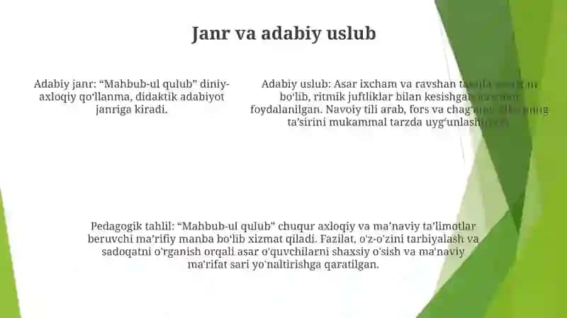 Alisher Navoiyning Mahbub-Ul Qulub Asari Pedagogik Tahlili 4