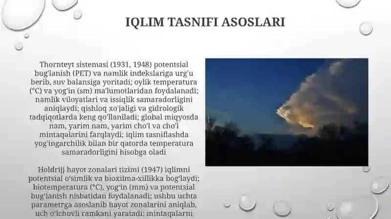 Köppen iqlim tasnifi 4
