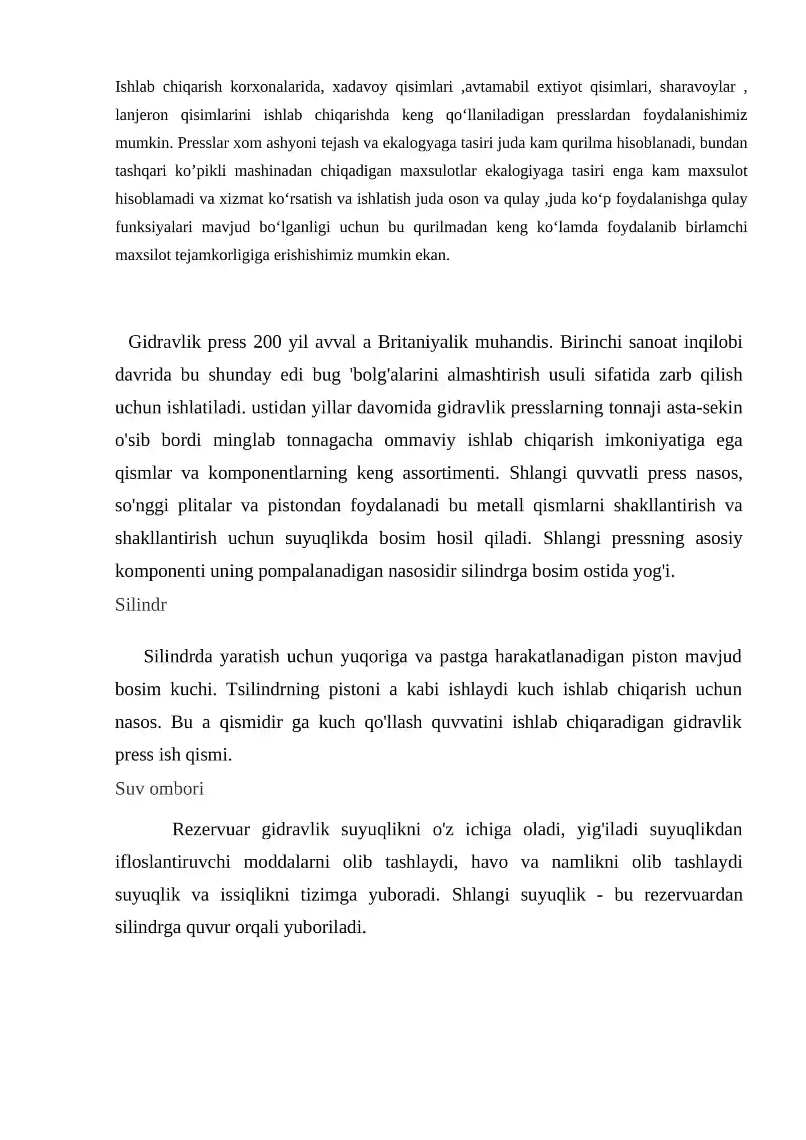 Gidravlik press 4