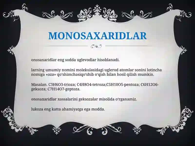 Uglevodlar 4