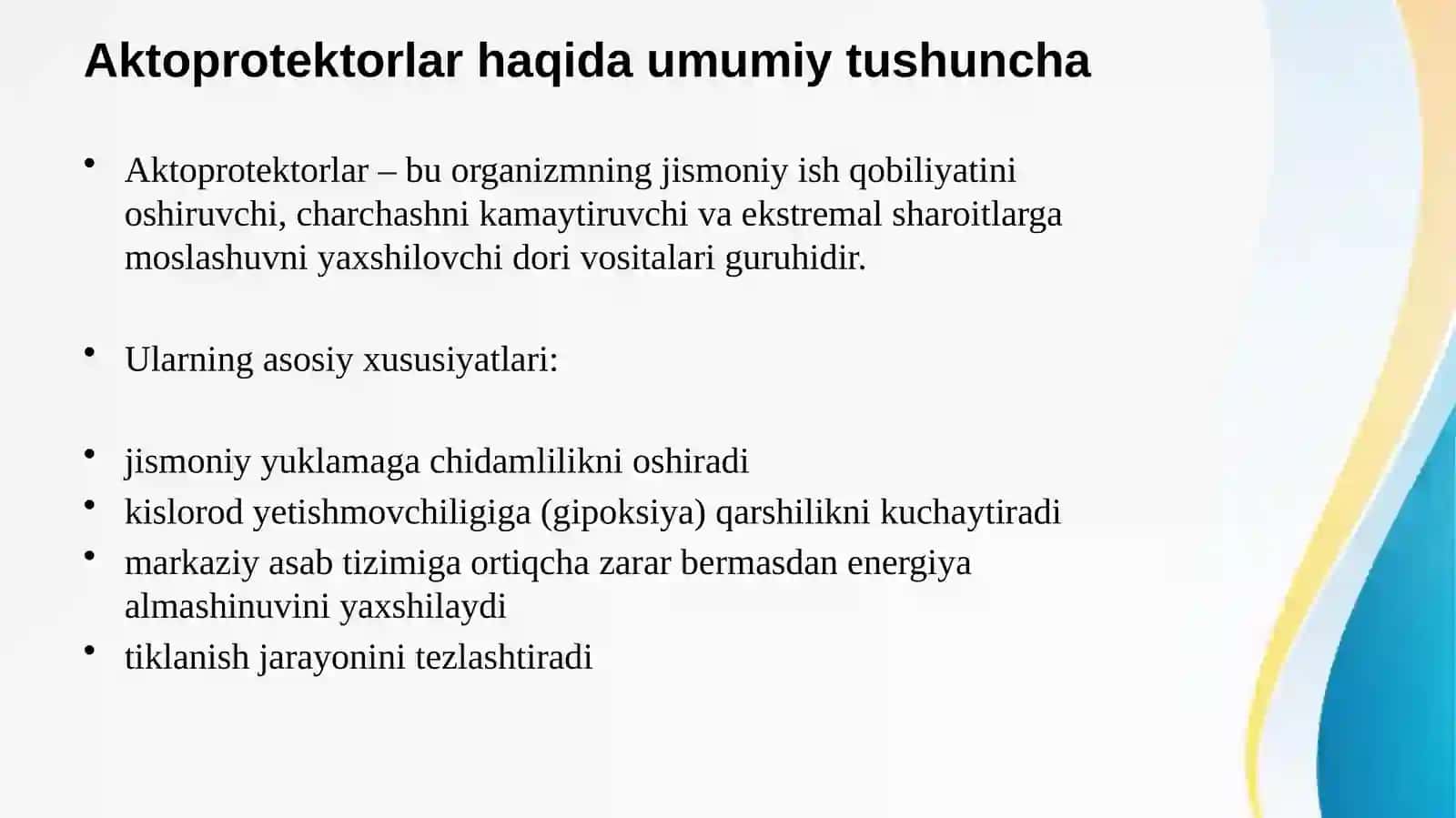 Aktoprotektorlar va ularni sport tibbiyotida qo'llanilishi 4