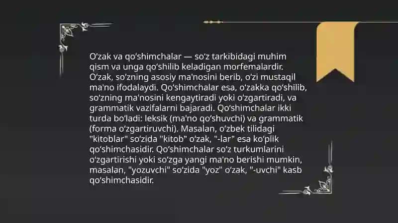 Soʻzlarning shakl va maʼno munosabatiga koʻra turlarini oʻqitishda grammatik jadvallarning oʻrni 4