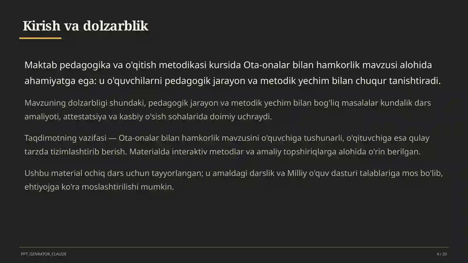 Ota-onalar bilan hamkorlik 4