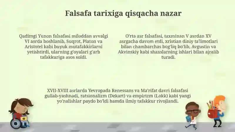 Falsafaning mohiyati va jamiyat tarqqiyotidagi roli 4