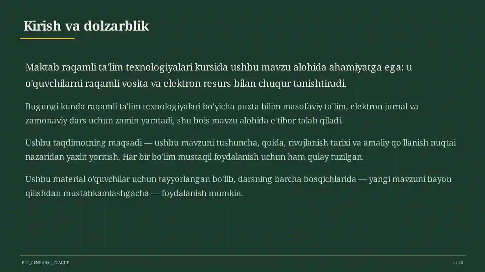 Ta'lim analitikasi: o'quvchi natijalarini tahlil qilish 4