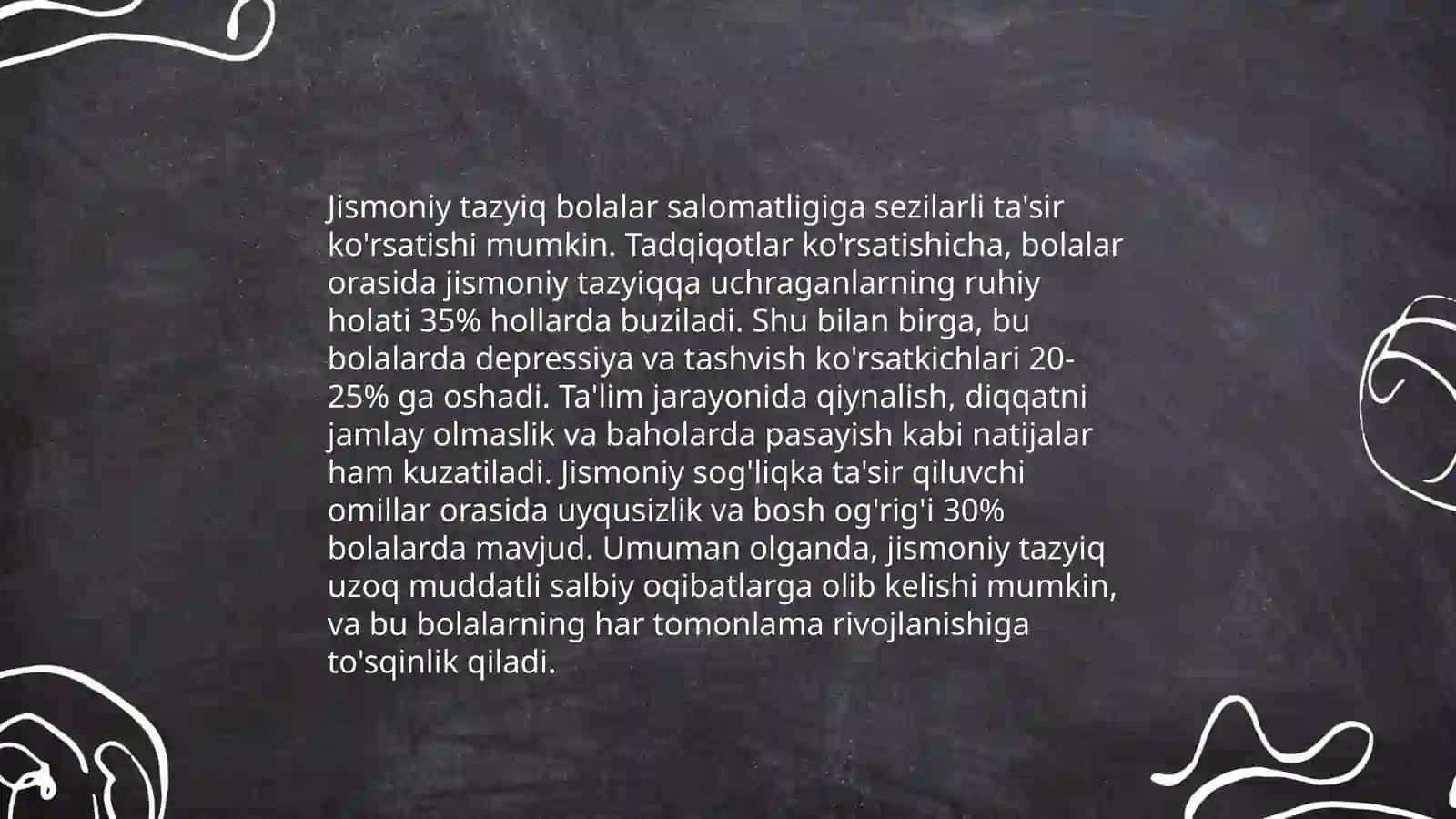 Oiladagi Zo'ravonlik va Bolalar Ruhiyatiga Ta'sir 4