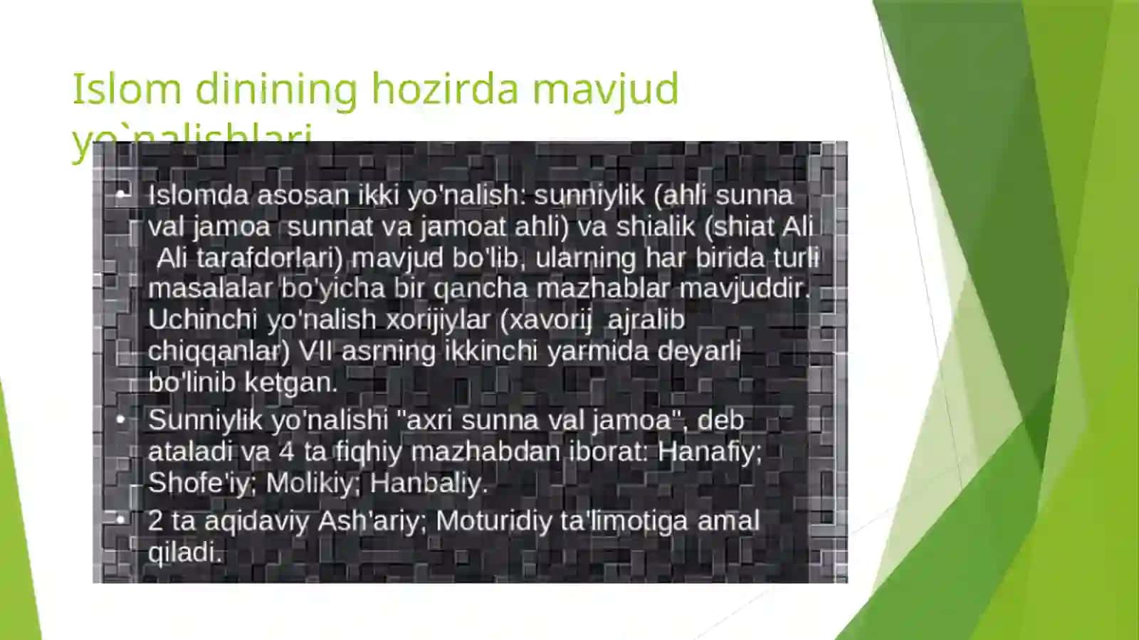 Fiqhshunoslik 4